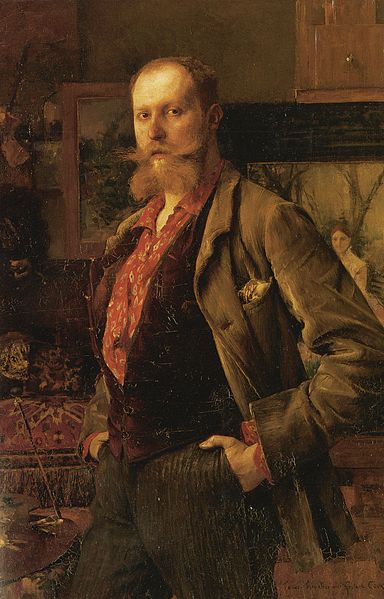 Gustave Courtois 1884 by Pascal Dagnan-Bouveret (1852-1929)  Musee des Beaux-Arts de Besancon